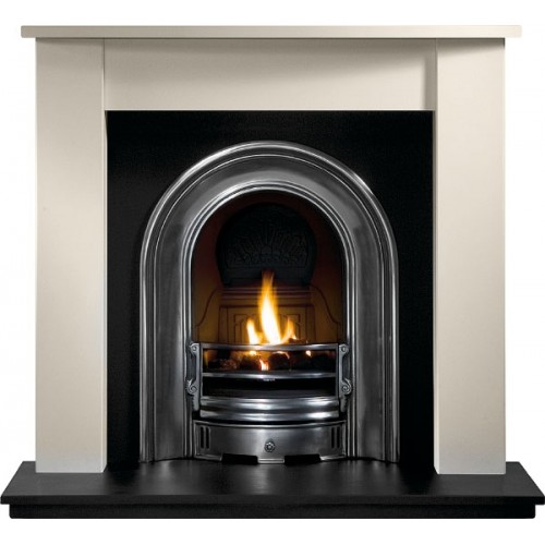 Coronet Highlighted Cast Insert And Gas Fire