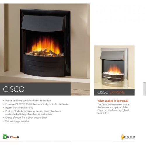 Flame Essence Cisco Electric Fire