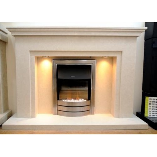 Nevada Marble Fireplace